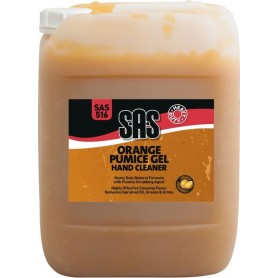 S.A.S Orange Pumice Gel Hand Cleaner - Heavy Duty - 10 Litre